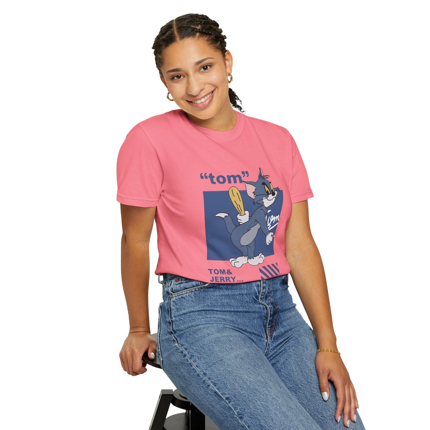 Cartoon Tom and Jerry Unisex T-Shirt