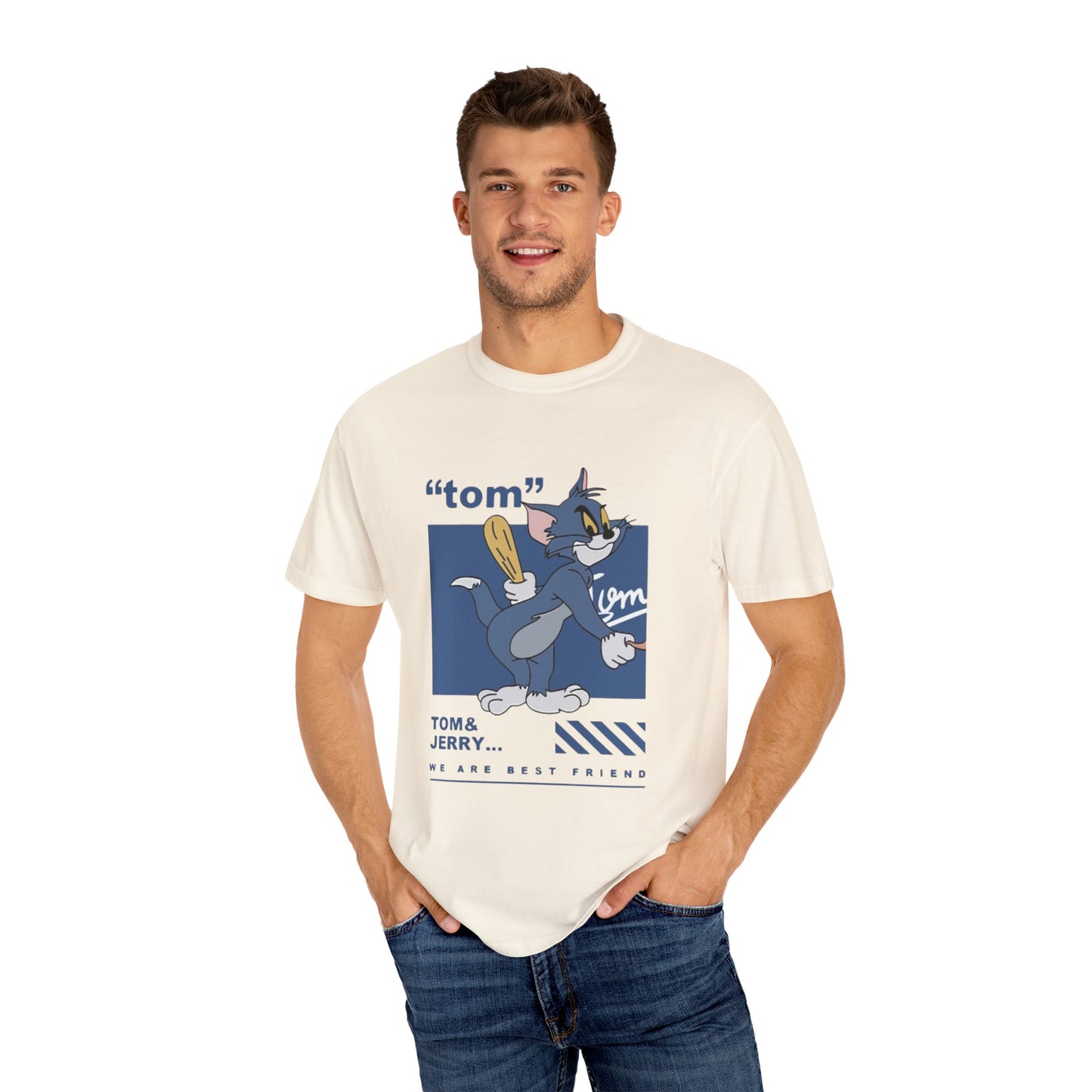 Cartoon Tom and Jerry Unisex T-Shirt
