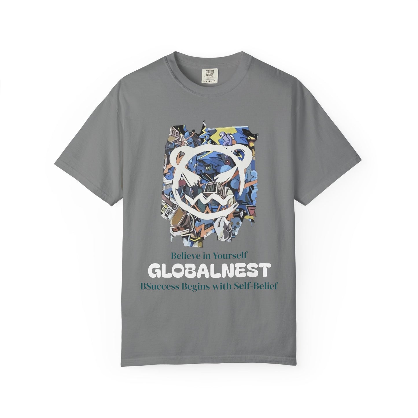 Cartoon Motivational Graphic T-shirt