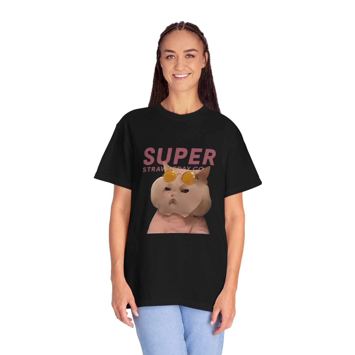 Cartoon Funny Meow Unisex T-Shirt