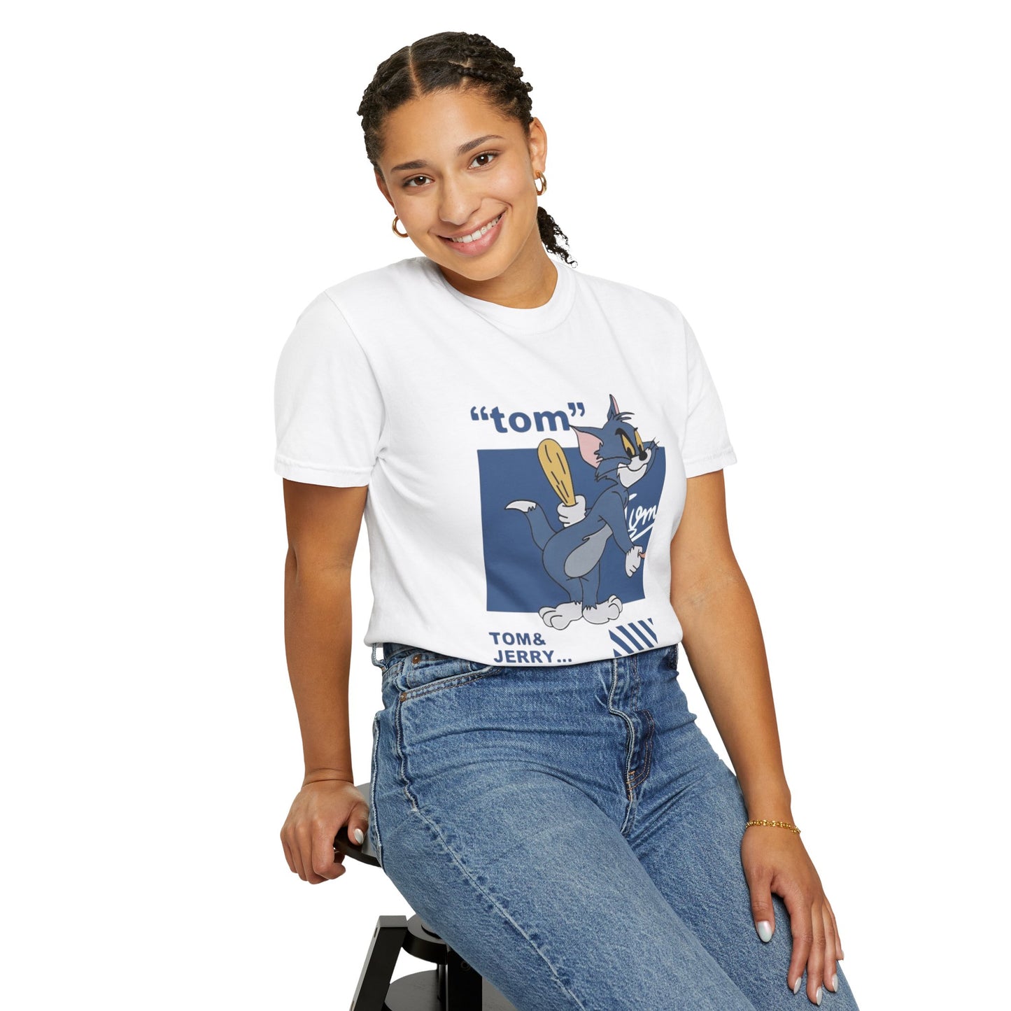 Cartoon Tom and Jerry Unisex T-Shirt