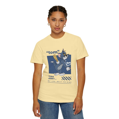 Cartoon Tom and Jerry Unisex T-Shirt