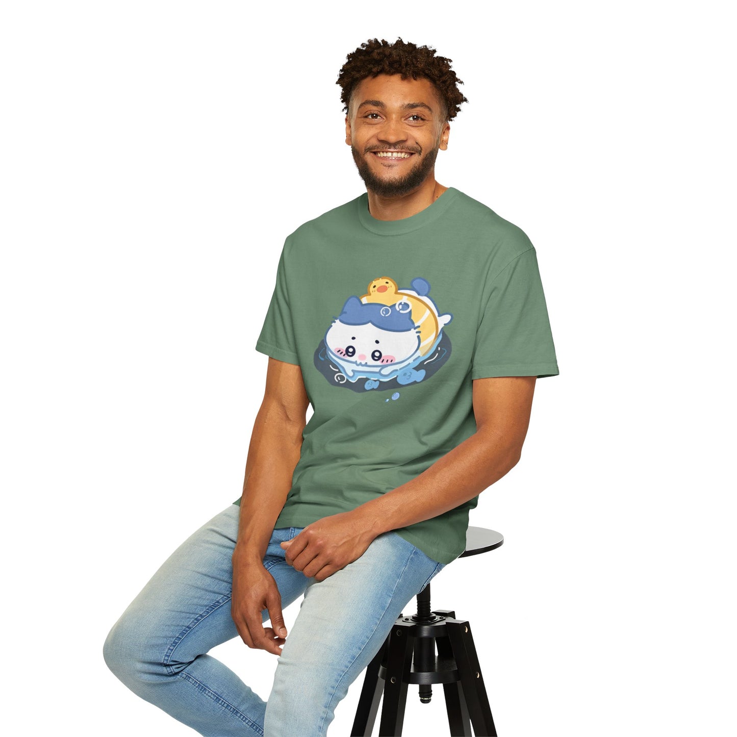 Cartoon Cute Meow Unisex T-Shirt