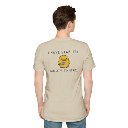 BullShirt Duck Meme Unisex T-Shirt