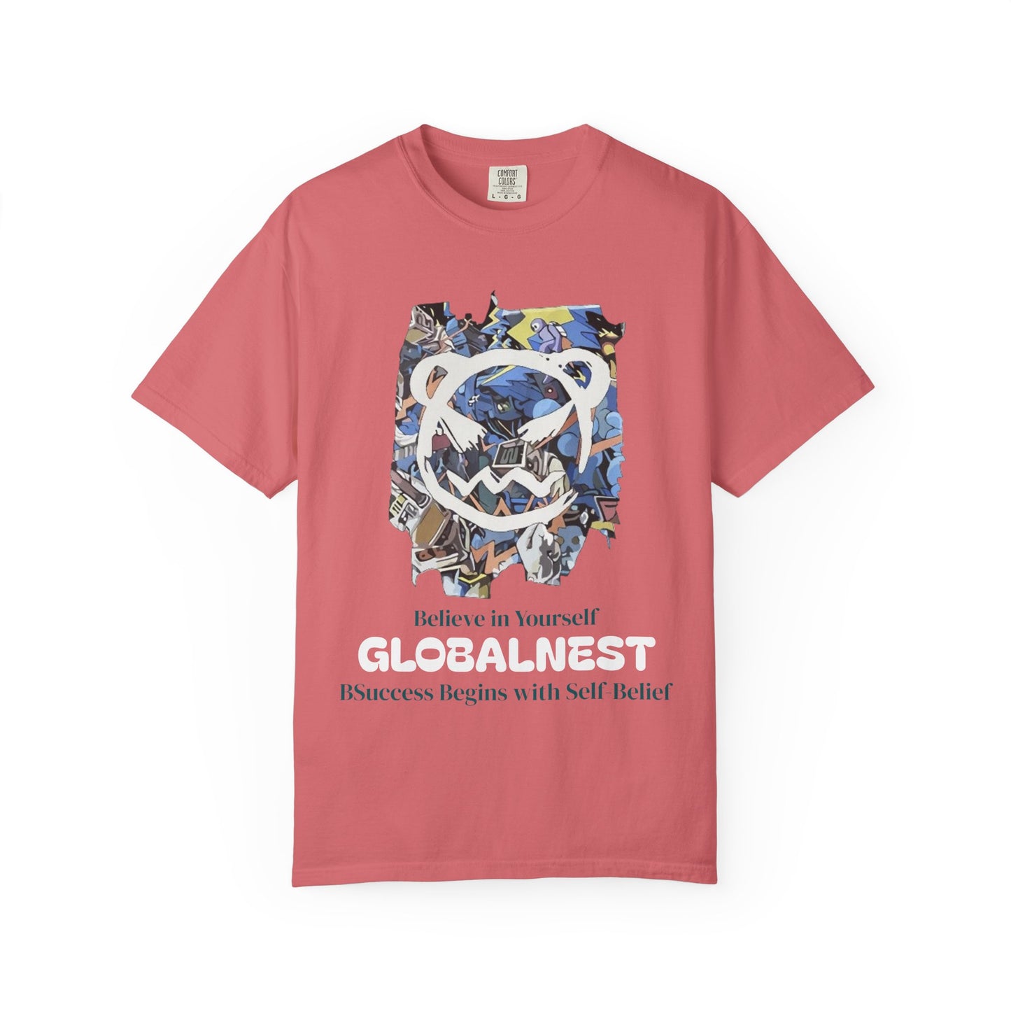 Cartoon Motivational Graphic T-shirt