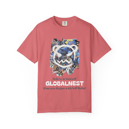 Cartoon Motivational Graphic T-shirt