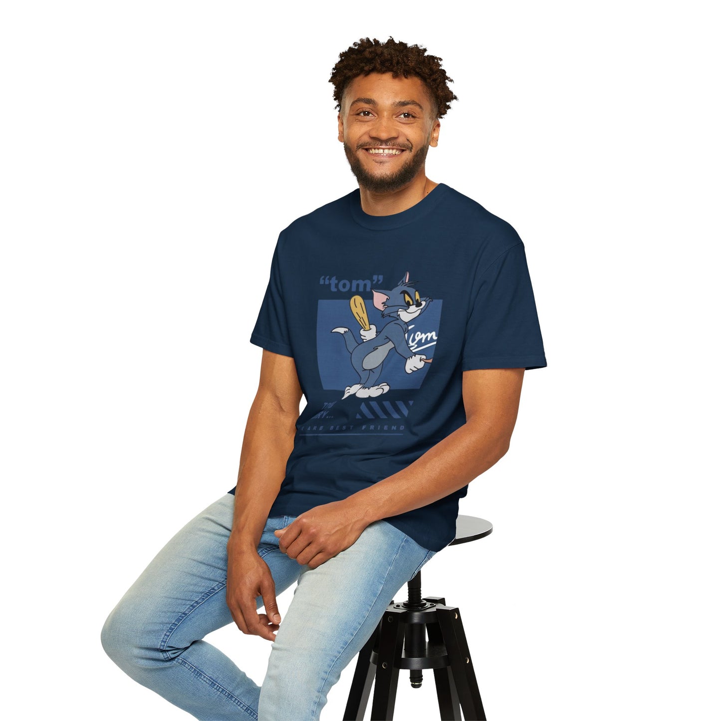 Cartoon Tom and Jerry Unisex T-Shirt