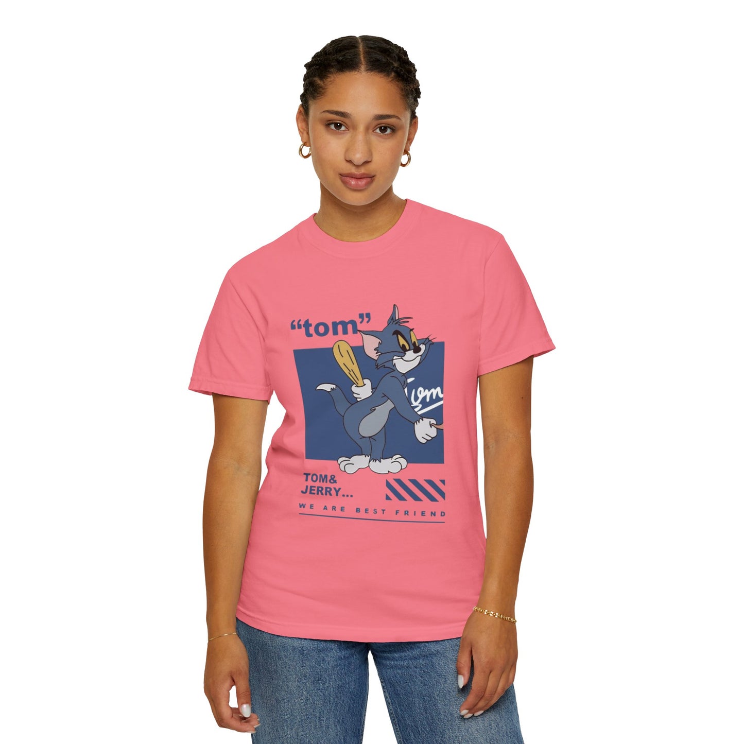 Cartoon Tom and Jerry Unisex T-Shirt