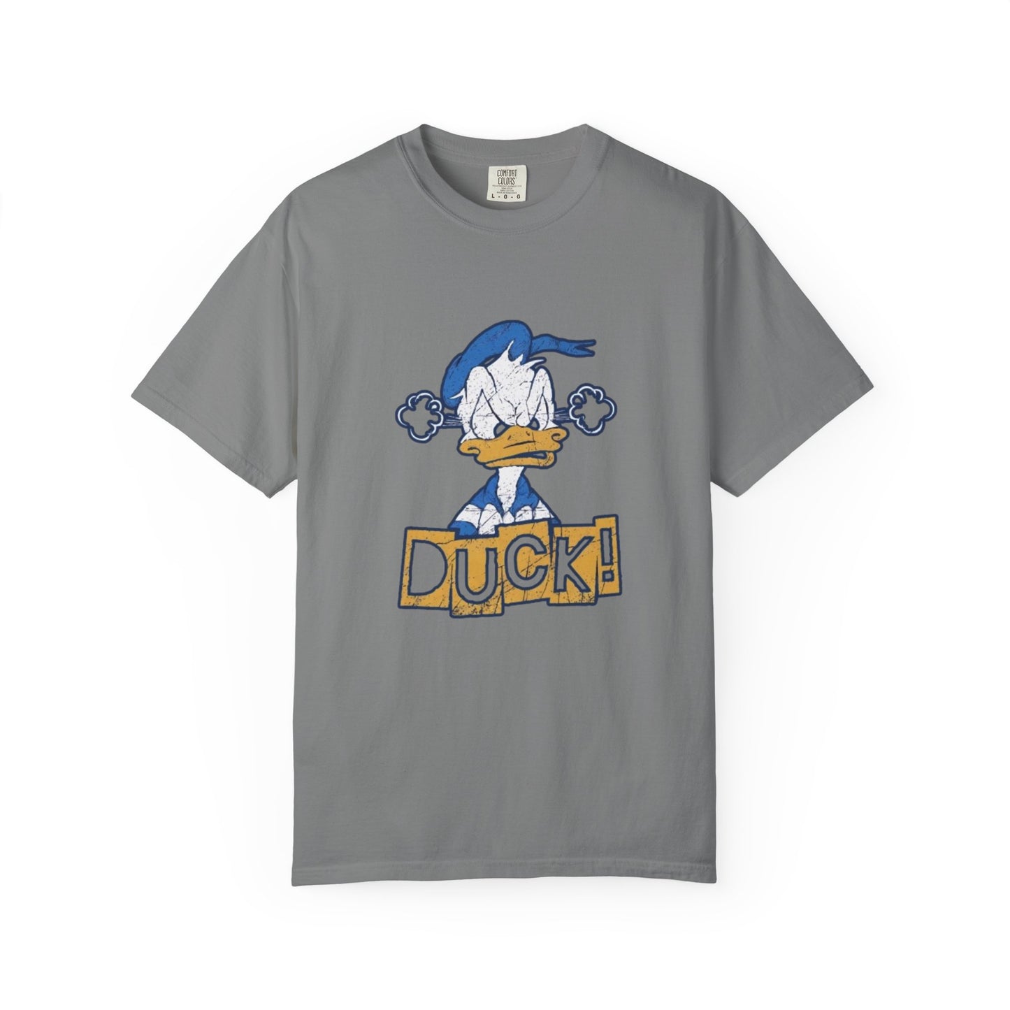 Cartoon Funny Duck Graphic T-Shirt
