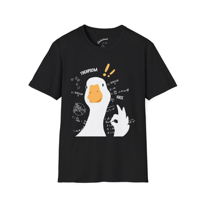 Cartoon Quirky Goose Unisex T-Shirt