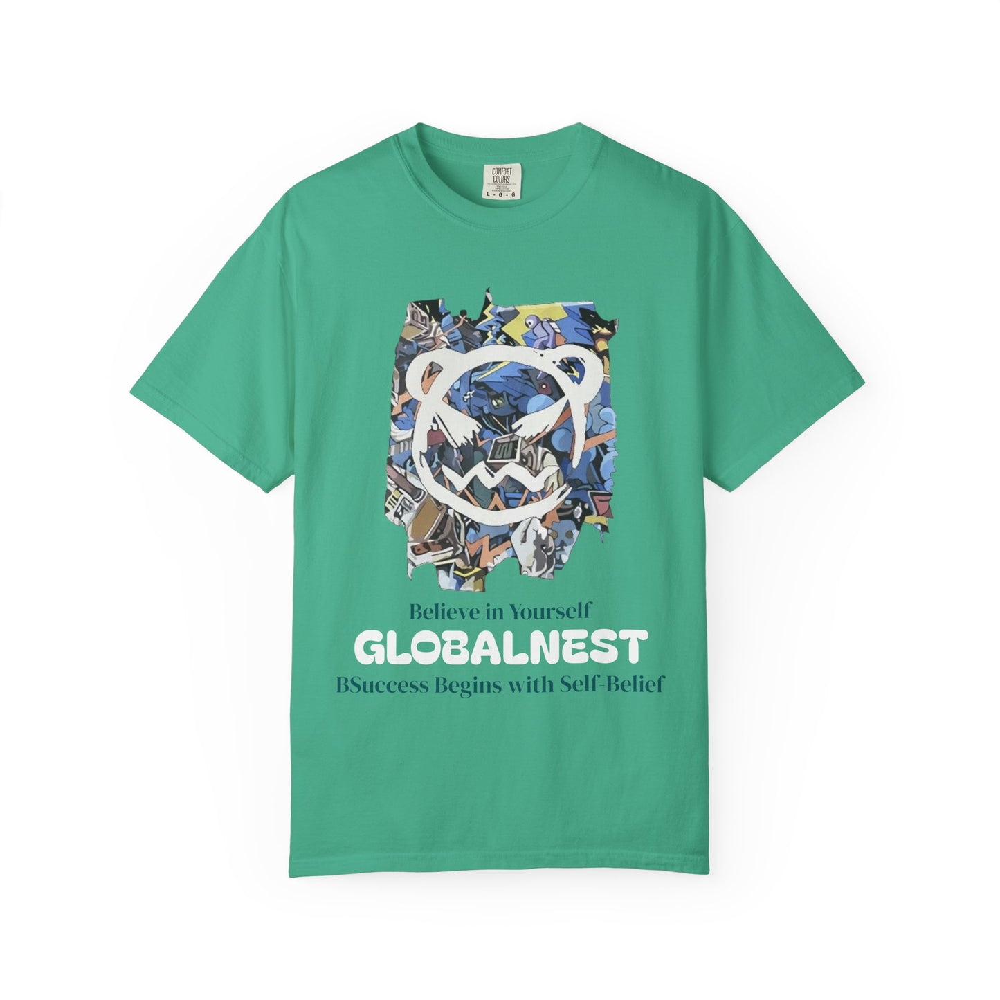 Cartoon Motivational Graphic T-shirt