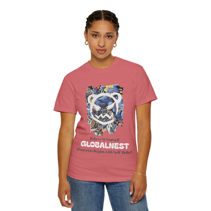 Cartoon Motivational Graphic T-shirt