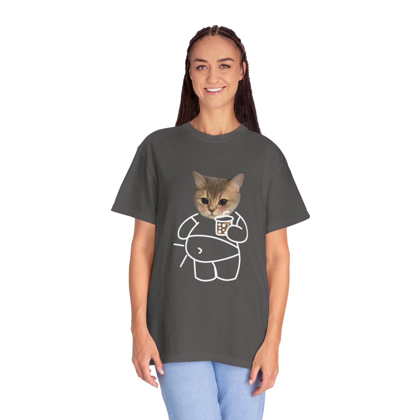 Cartoon Cute Cat Unisex T-Shirt