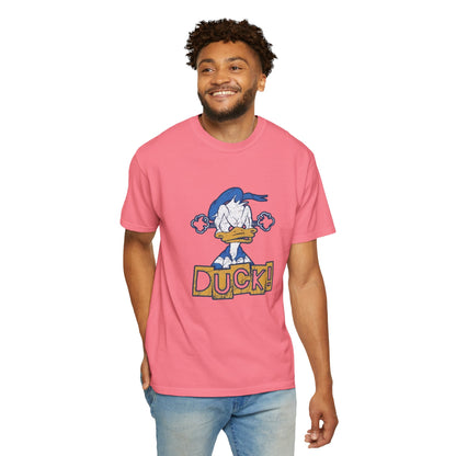 Cartoon Funny Duck Graphic T-Shirt