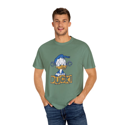 Cartoon Funny Duck Graphic T-Shirt