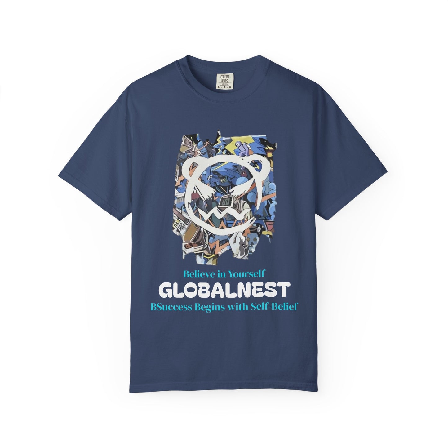 Cartoon Motivational Graphic T-shirt