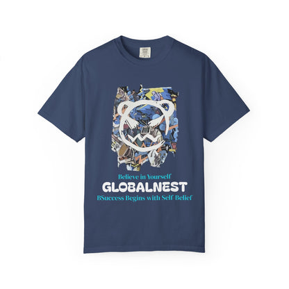 Cartoon Motivational Graphic T-shirt