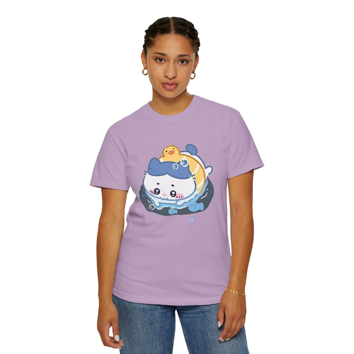 Cartoon Cute Meow Unisex T-Shirt