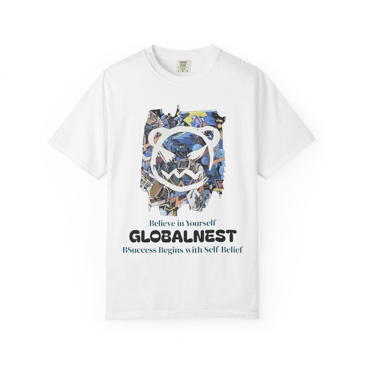 Cartoon Motivational Graphic T-shirt