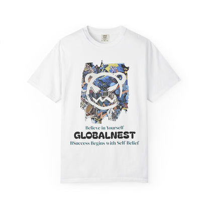 Cartoon Motivational Graphic T-shirt