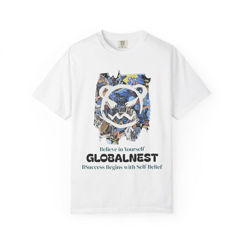 Cartoon Motivational Graphic T-shirt
