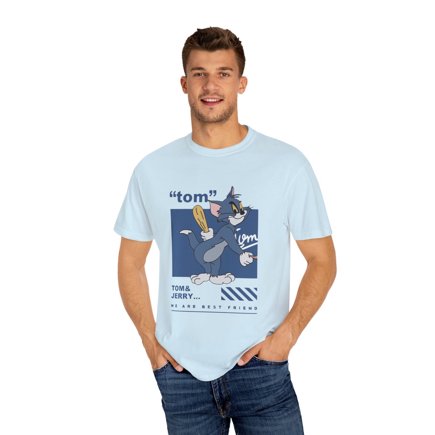 Cartoon Tom and Jerry Unisex T-Shirt