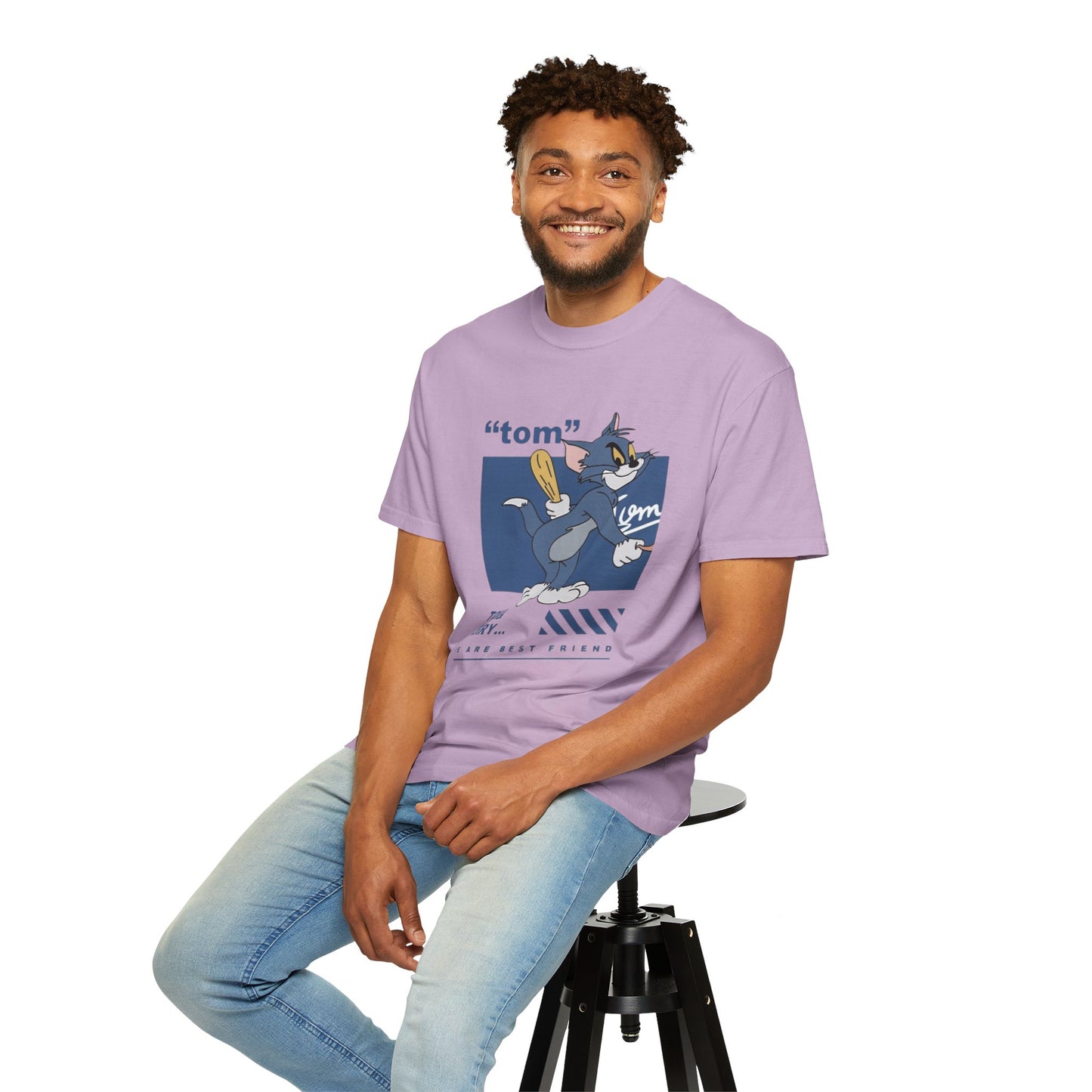 Cartoon Tom and Jerry Unisex T-Shirt