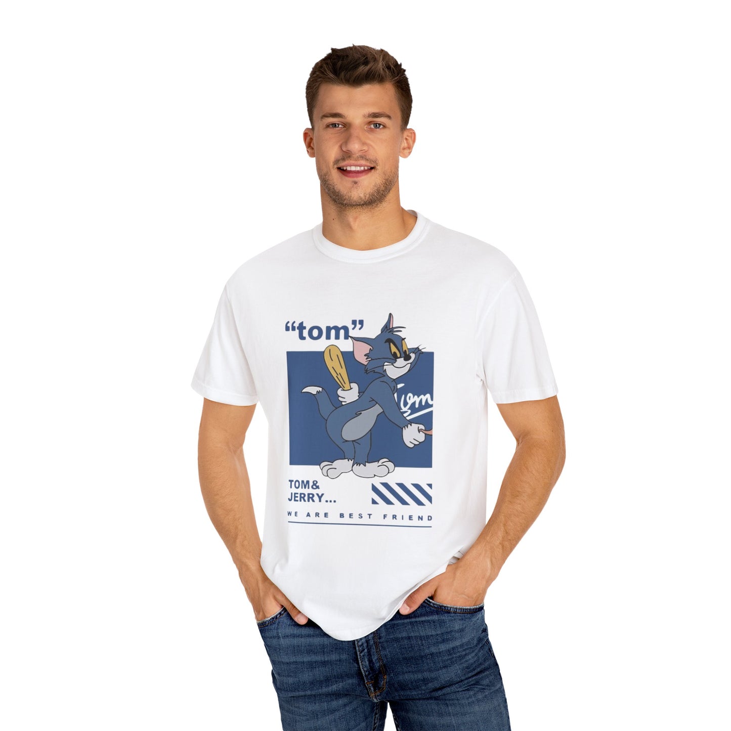 Cartoon Tom and Jerry Unisex T-Shirt