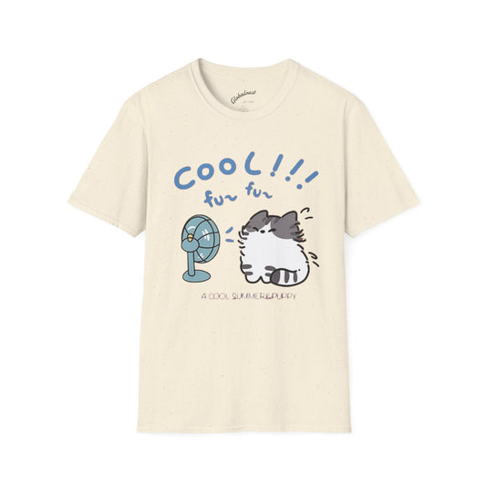 Cartoon Cool Cat Unisex T-Shirt