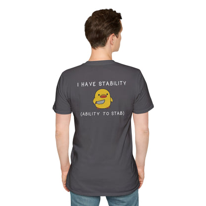 BullShirt Duck Meme Unisex T-Shirt