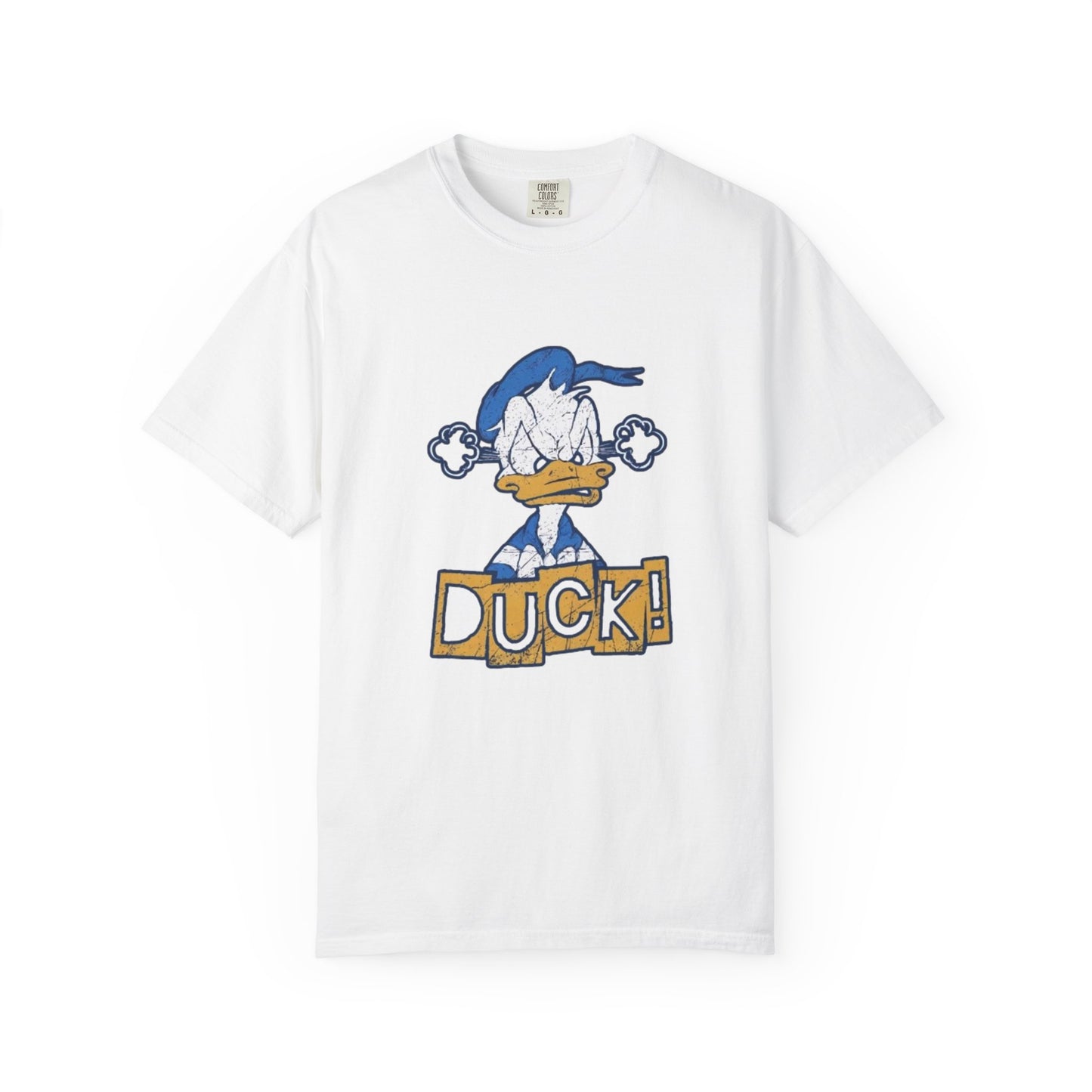 Cartoon Funny Duck Graphic T-Shirt