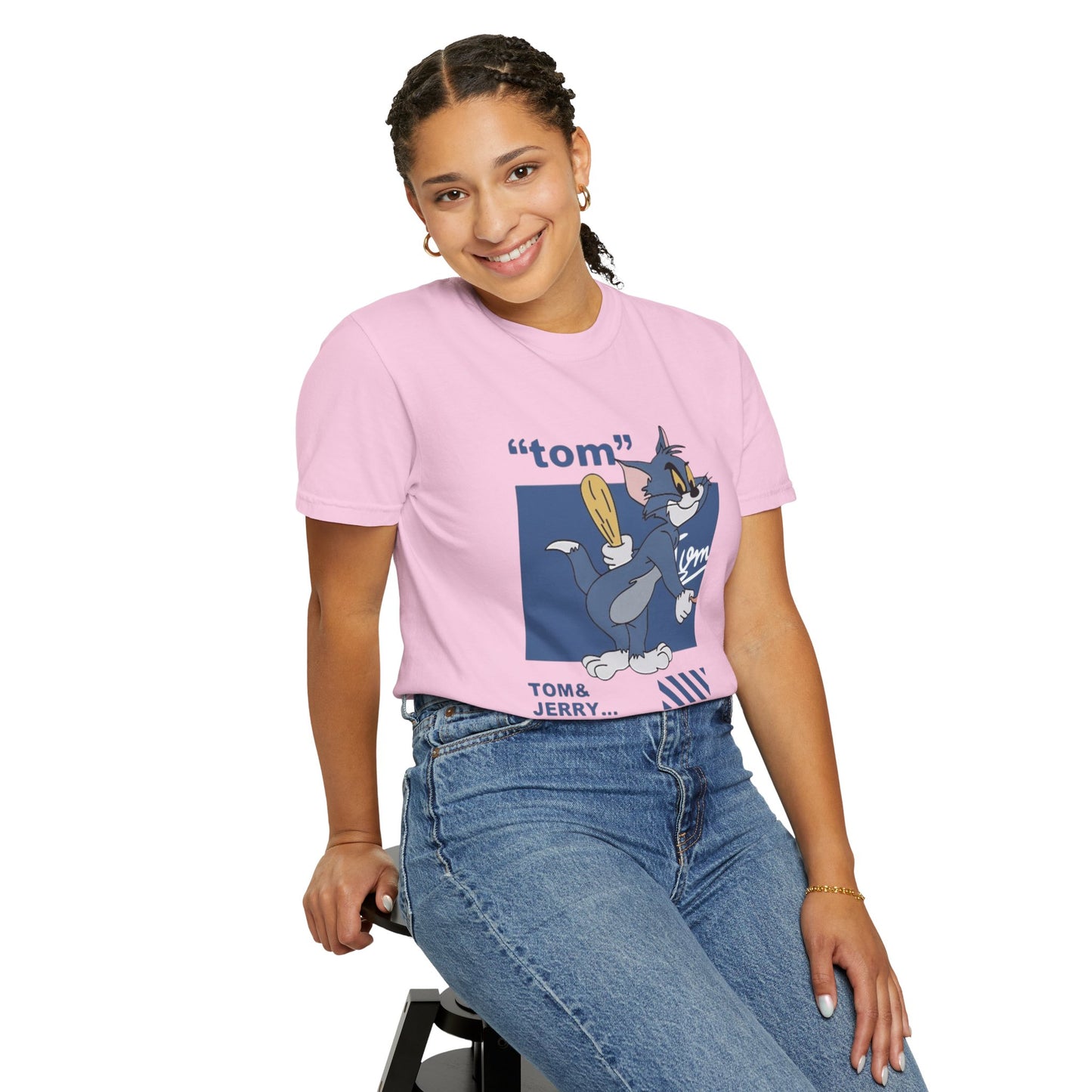 Cartoon Tom and Jerry Unisex T-Shirt
