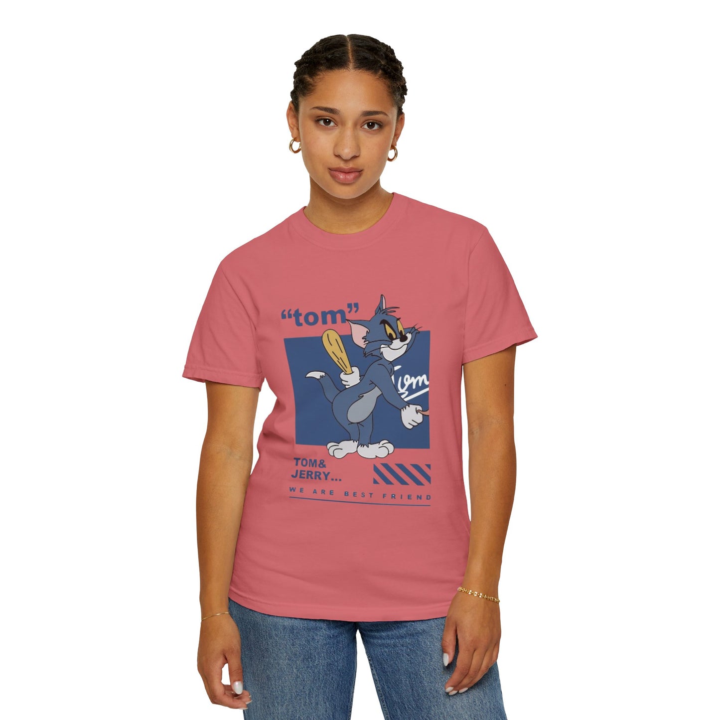 Cartoon Tom and Jerry Unisex T-Shirt