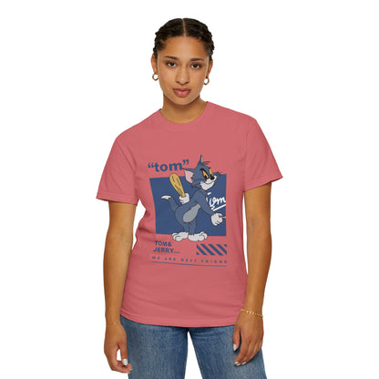 Cartoon Tom and Jerry Unisex T-Shirt
