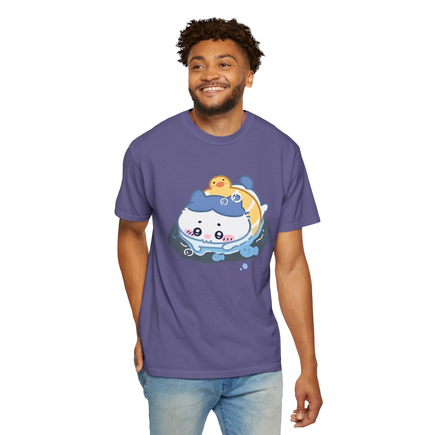 Cartoon Cute Meow Unisex T-Shirt