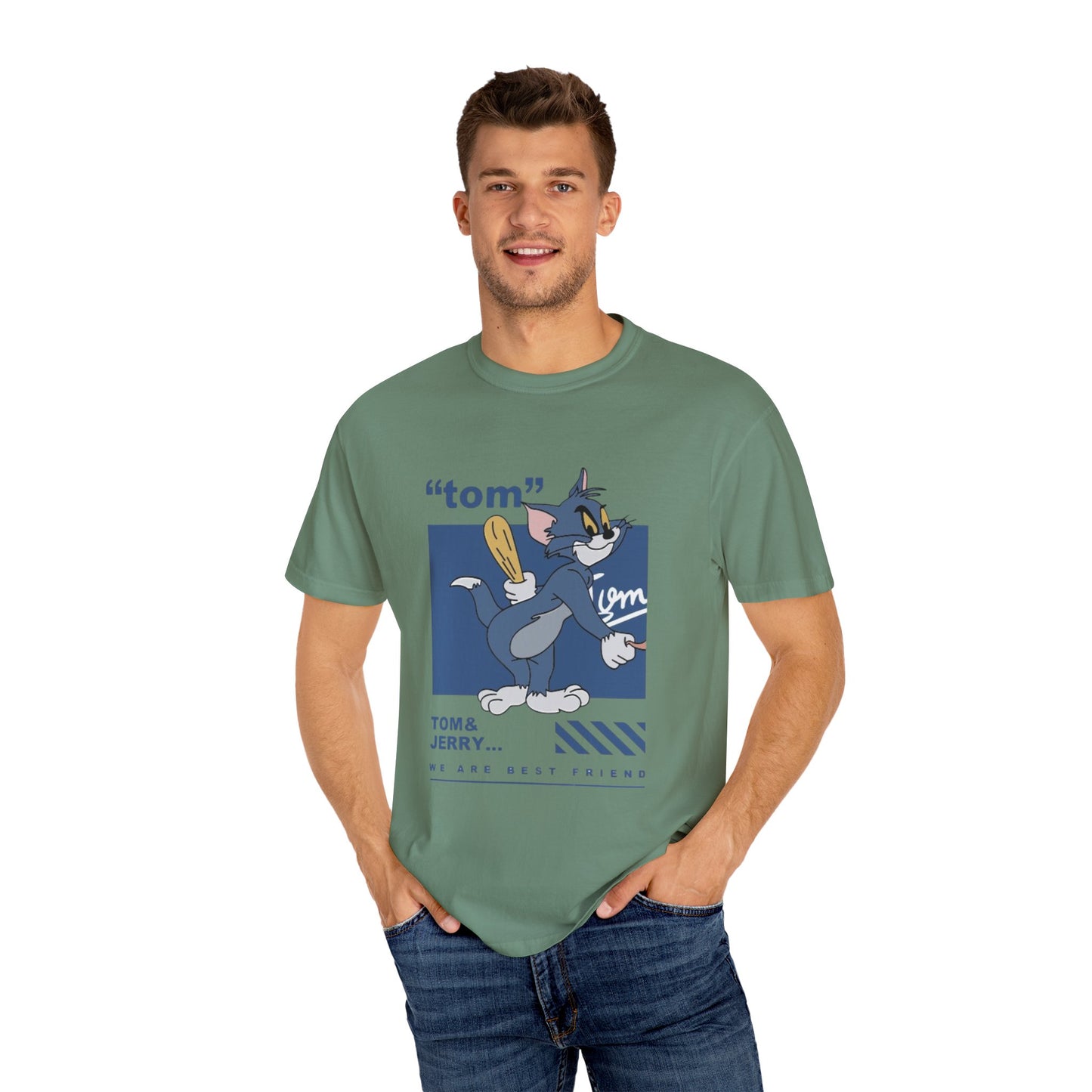 Cartoon Tom and Jerry Unisex T-Shirt