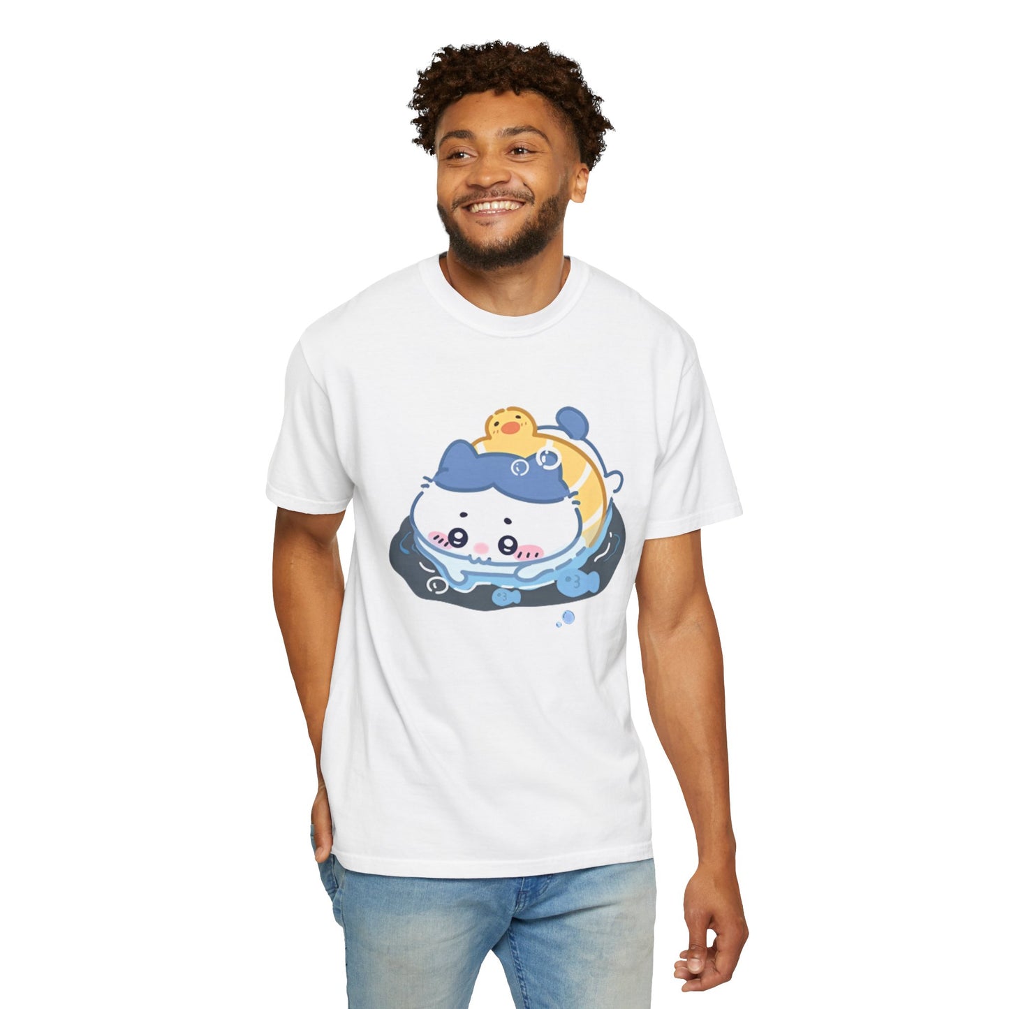 Cartoon Cute Meow Unisex T-Shirt