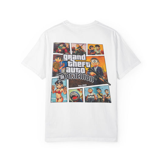 Cartoon GTA & Doraemon Unisex T-Shirt