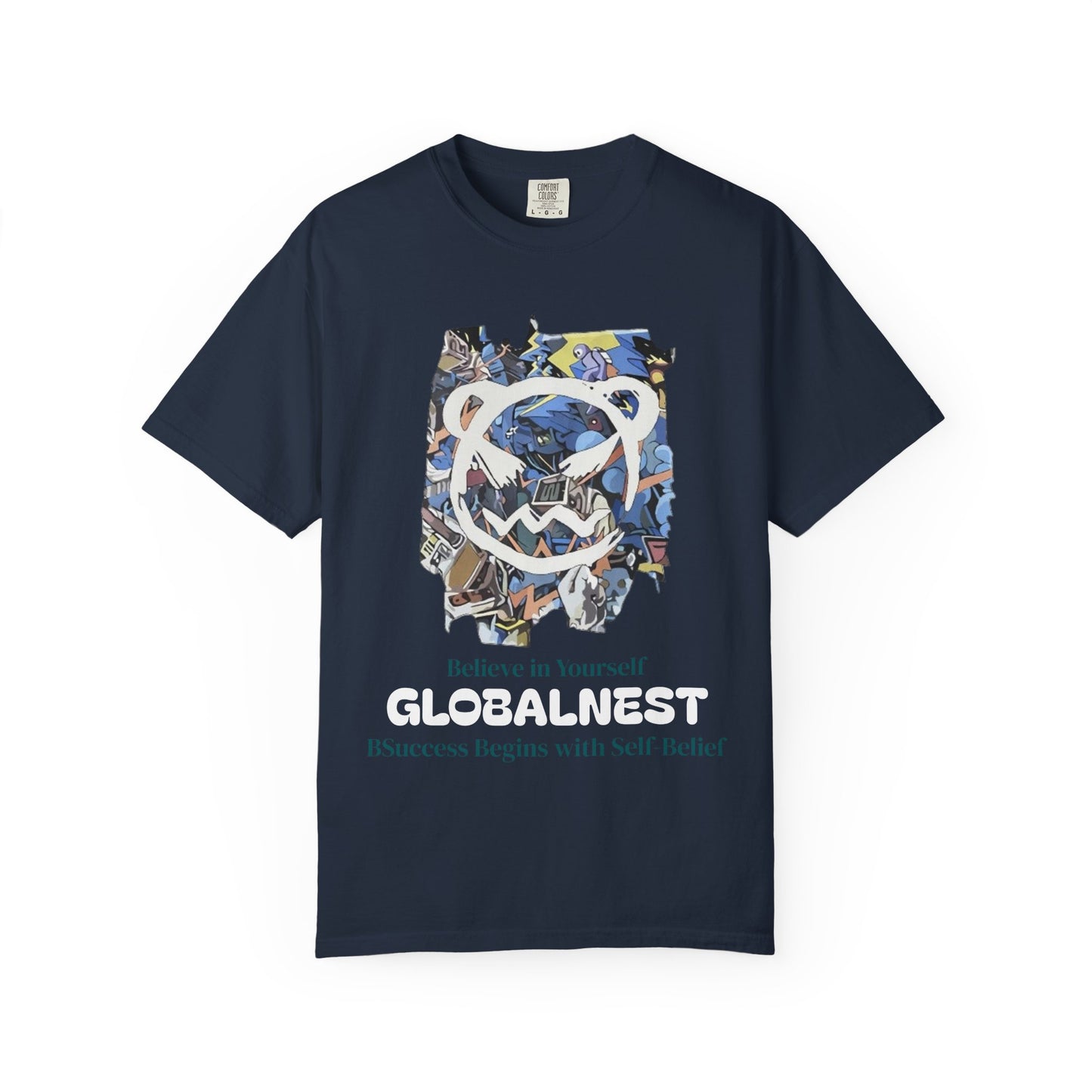 Cartoon Motivational Graphic T-shirt