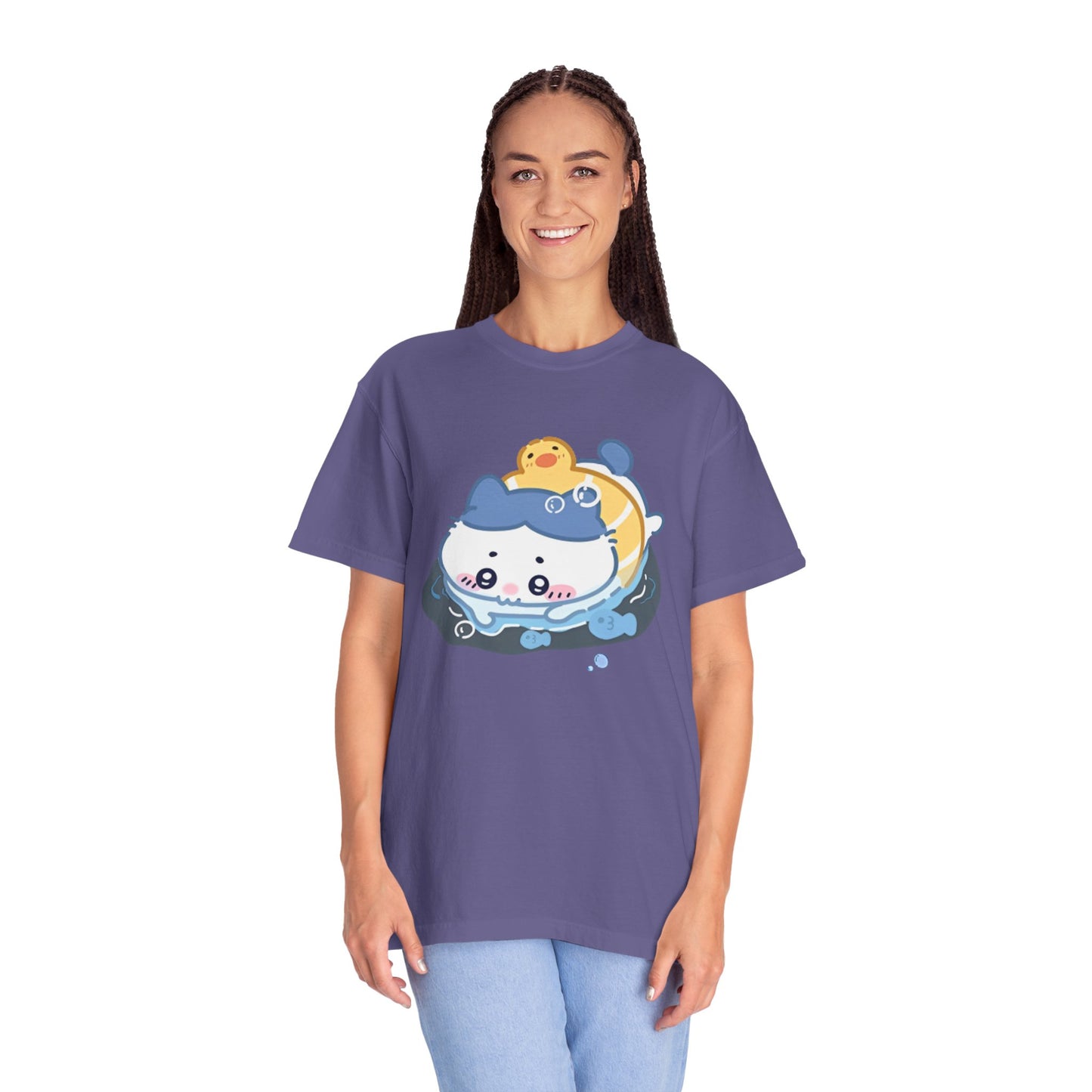 Cartoon Cute Meow Unisex T-Shirt
