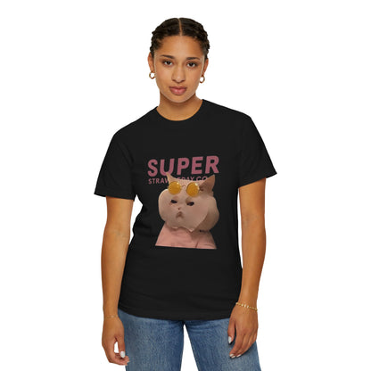 Cartoon Funny Meow Unisex T-Shirt