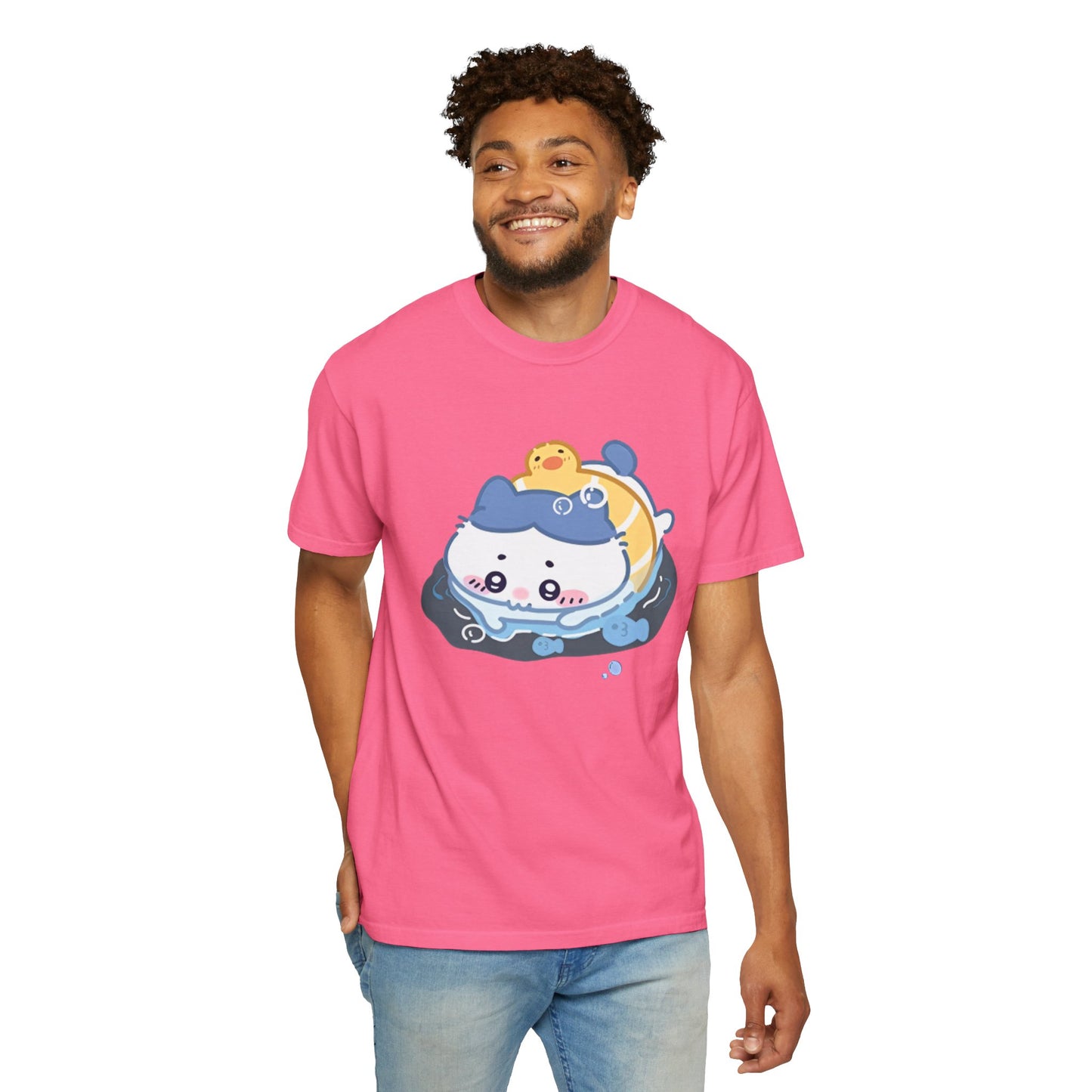 Cartoon Cute Meow Unisex T-Shirt