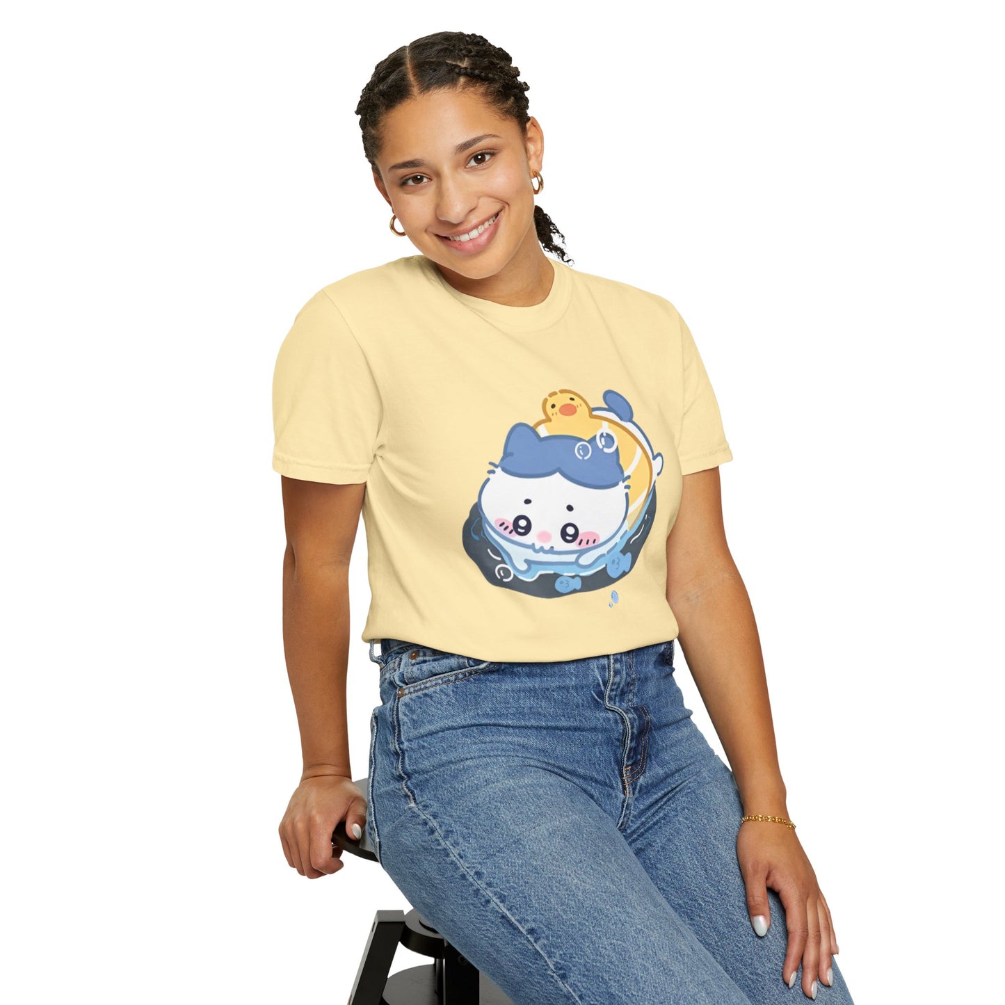 Cartoon Cute Meow Unisex T-Shirt