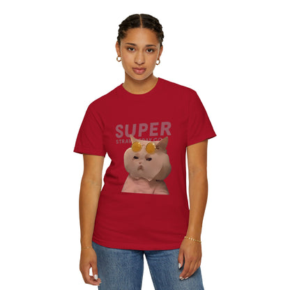 Cartoon Funny Meow Unisex T-Shirt