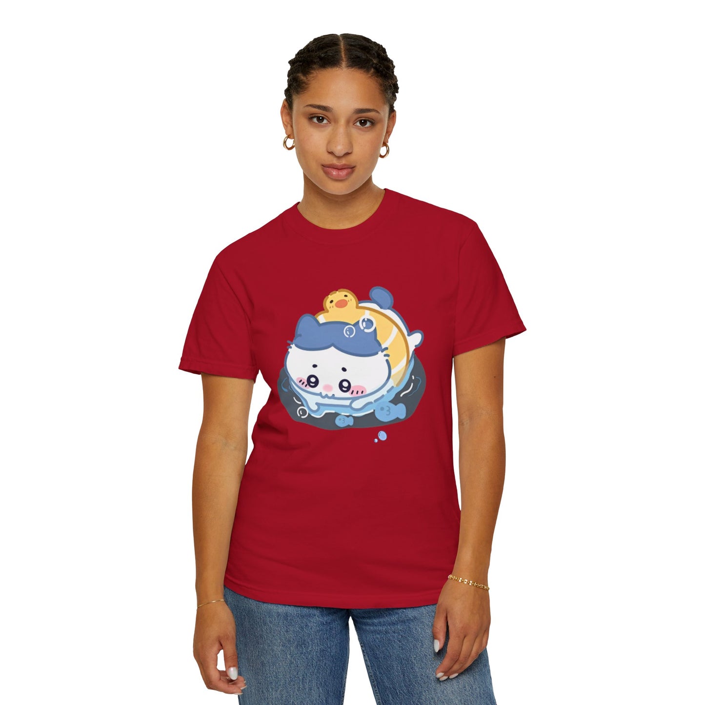 Cartoon Cute Meow Unisex T-Shirt