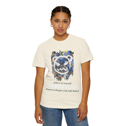 Cartoon Motivational Graphic T-shirt