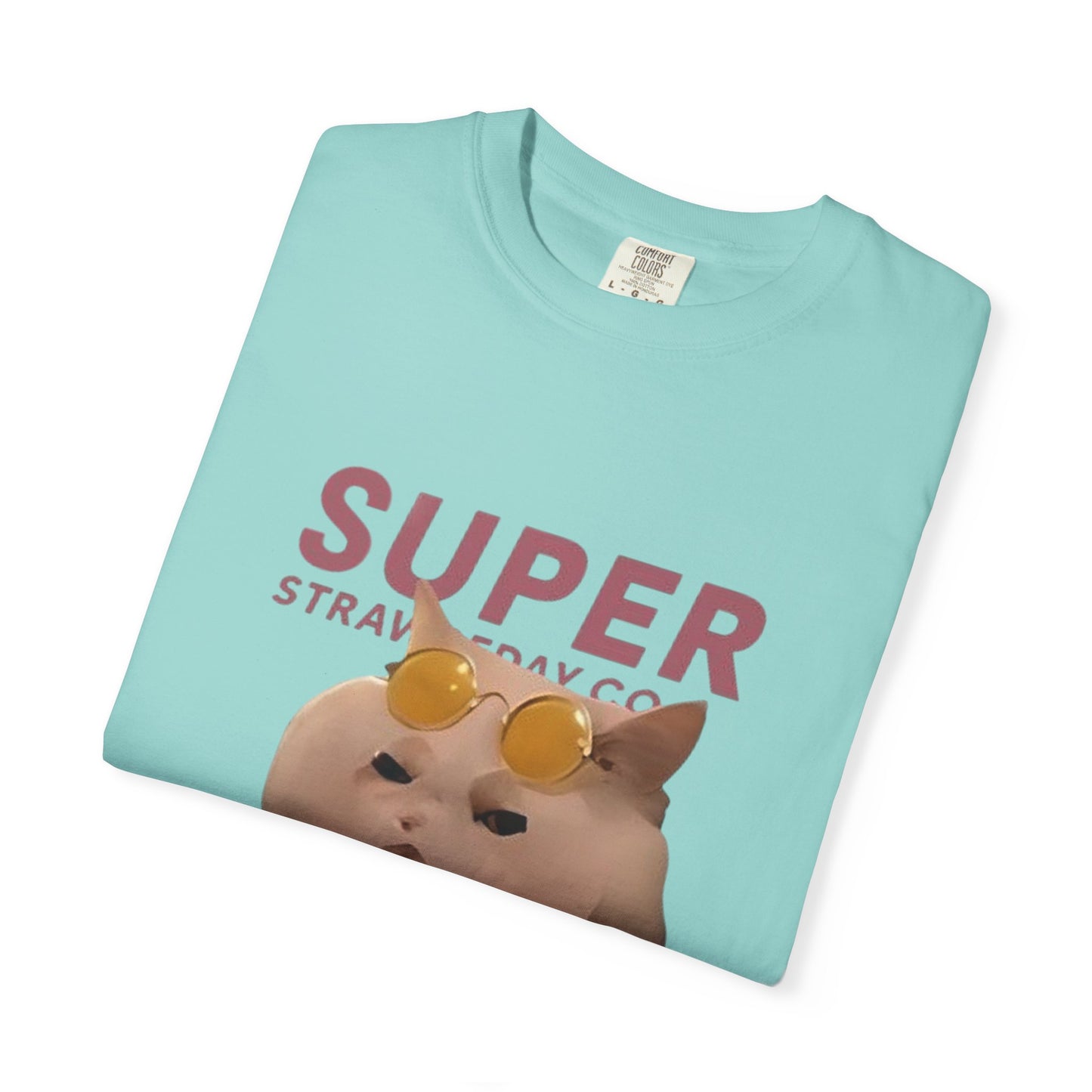 Cartoon Funny Meow Unisex T-Shirt