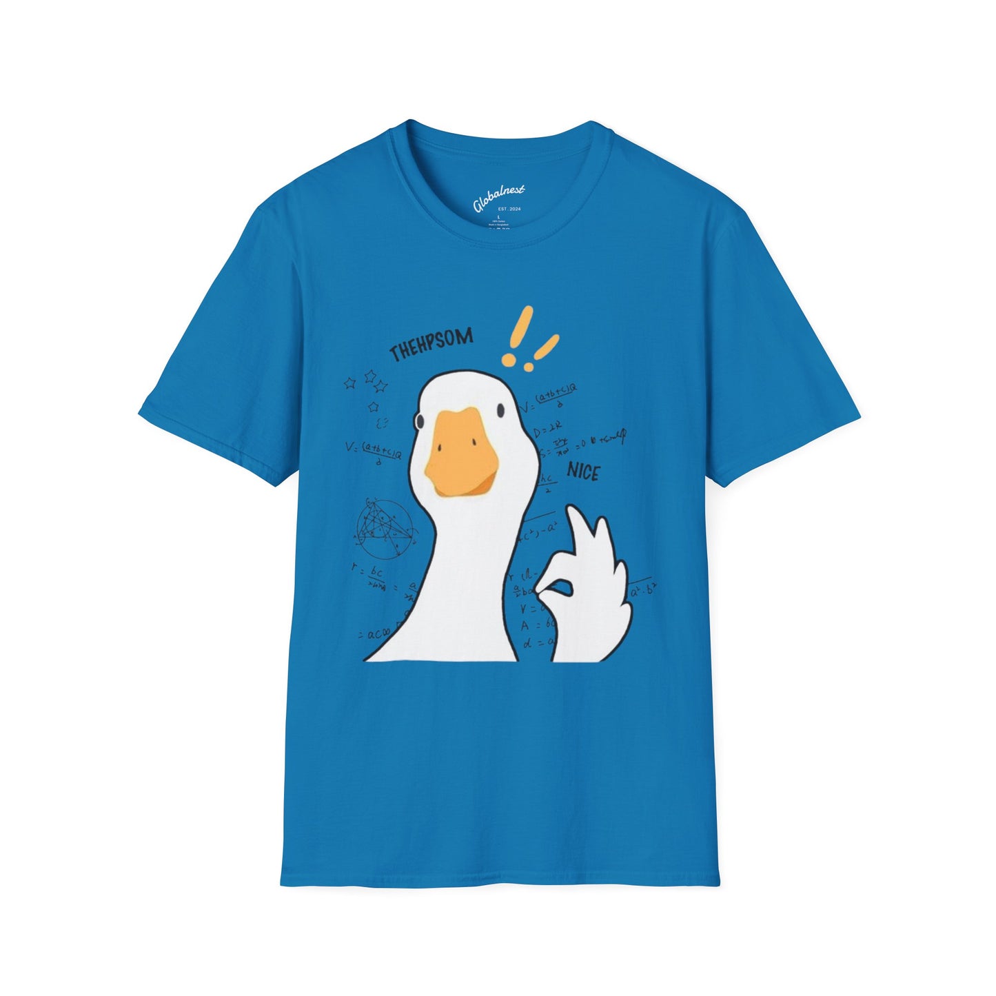 Cartoon Quirky Goose Unisex T-Shirt