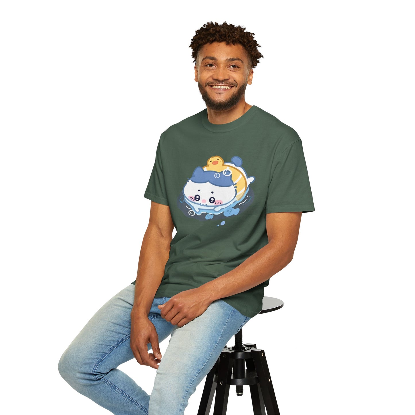 Cartoon Cute Meow Unisex T-Shirt