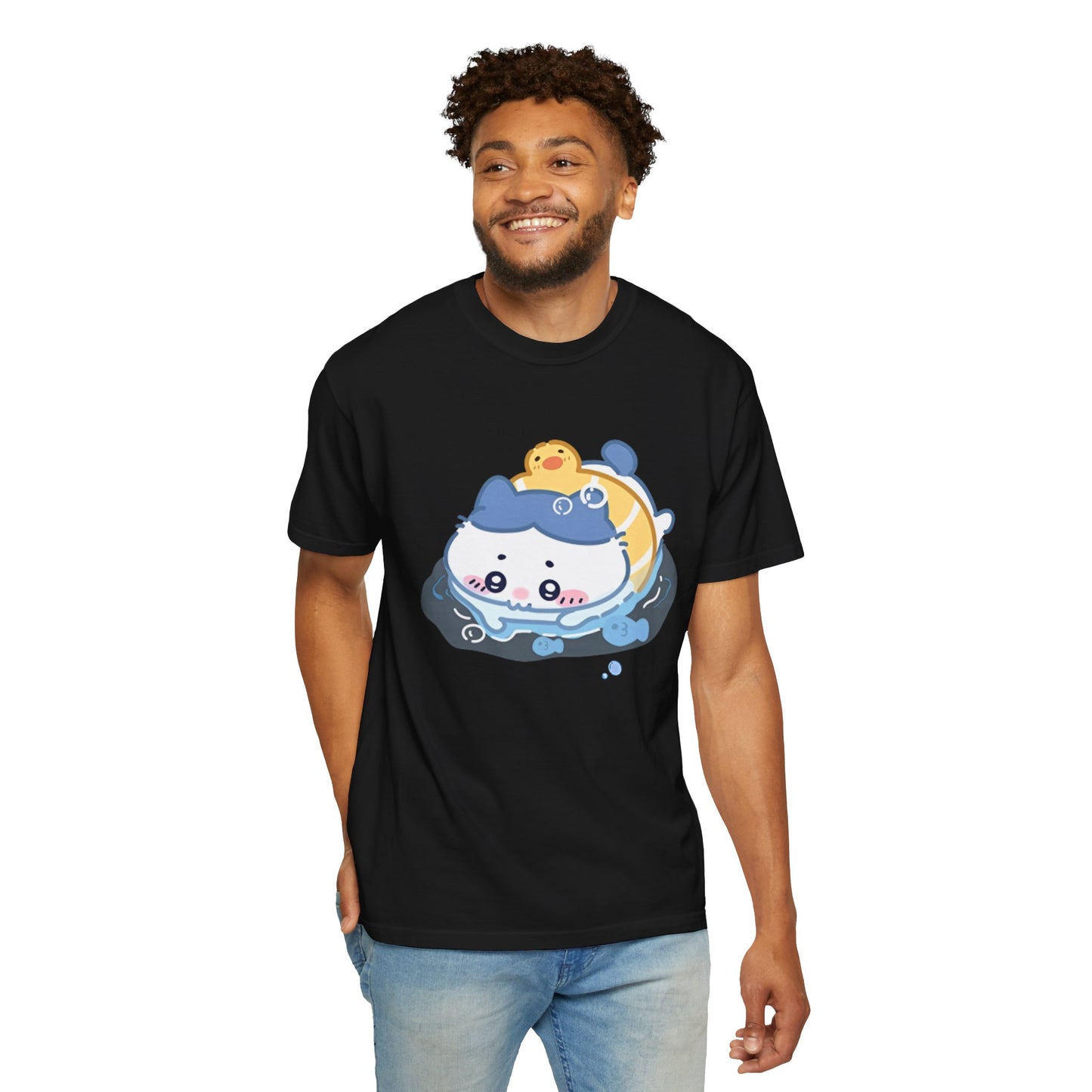 Cartoon Cute Meow Unisex T-Shirt